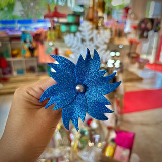 Fleurs pailletées - M3 - Plusieurs coloris