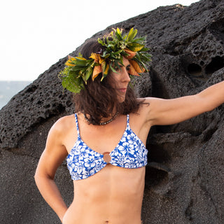 Haut bikini rings réversible - Flyingcloud - Moana