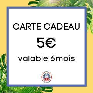Carte cadeau - 5€