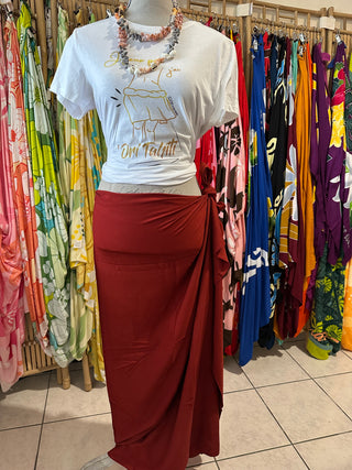 Paréo Long - Chocolat