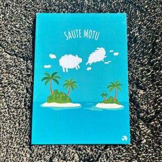 Carte postale - Saute motu- Dépôt vente