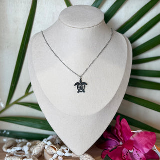 Collier Tortue - Acier inoxydable