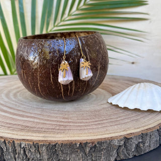Boucle d’oreille coquillages