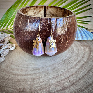 Boucles d’oreilles coquillages - Dépôt vente