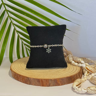Bracelet perle de Tahiti  - Création de Tahiti à la Réunion