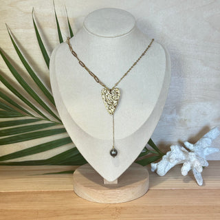 Collier acier inoxydable - Création de Tahiti à la Réunion