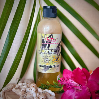 Shampoing 2 en 1 Vanille de Tahiti - Heiva - 250ml