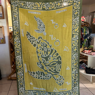 Paréo long à motifs