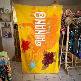 Paréo Hinano "Ruta" - Mimosa