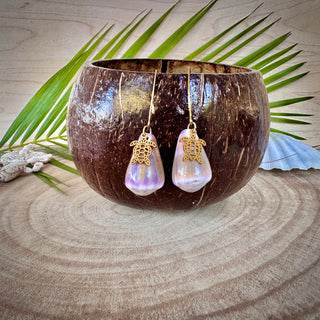 Boucles d’oreilles coquillages - Dépôt vente