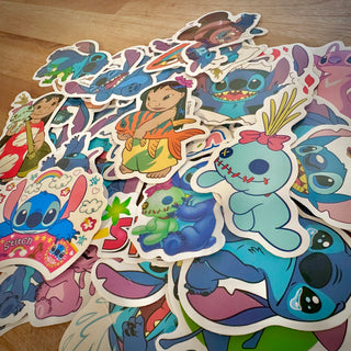 Autocollant aléatoire - Univers de Stitch