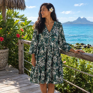 Robe - TahitiWorldwide - Mélina - Green