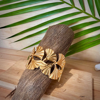 Bracelet jonc - "Capucine" - Acier inoxydable